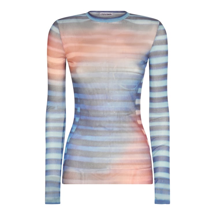 Jean Paul Gaultier Fitted Long-Sleeved Top