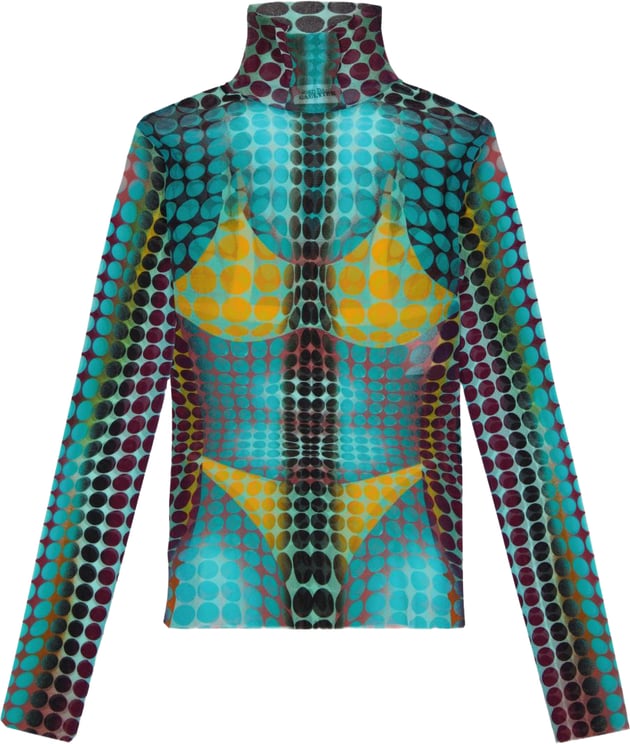 Jean Paul Gaultier Top Multicolor