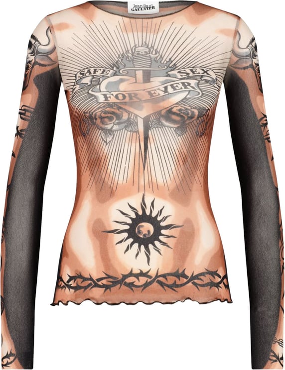 Jean Paul Gaultier Top Multicolor