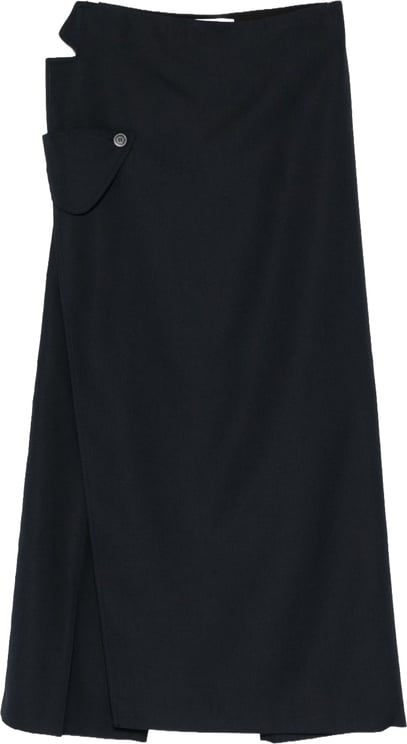Jean Paul Gaultier Wrap Design Maxi Skirt
