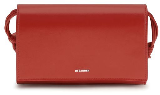 Jil Sander Jil Sander Black Calf Leather Bos Taurus Wallet