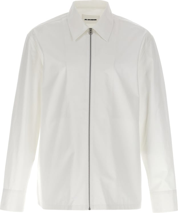 Jil Sander Jil Sander White Cotton Blouse