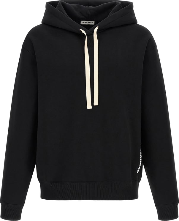 Jil Sander Jil Sander Black Cotton Sweatshirt