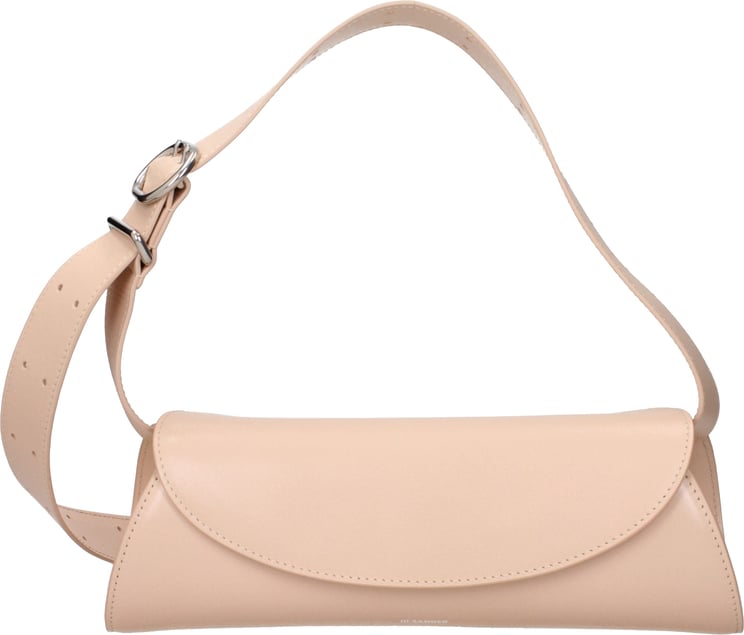 Jil Sander Jil Sander Pink Leather Crossbody Bag
