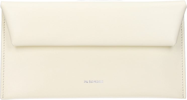 Jil Sander Jil Sander Beige Leather Wallet