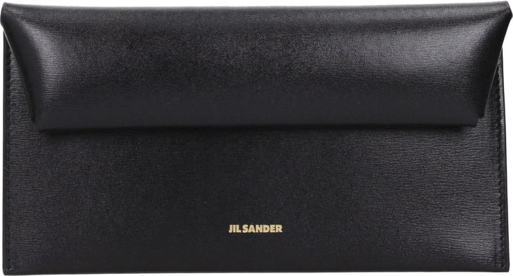 Jil Sander Jil Sander Black Leather Wallet