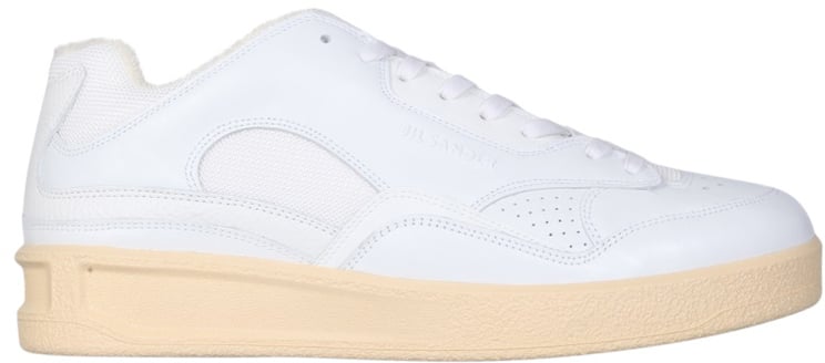 Jil Sander LOW LEATHER SNEAKERS