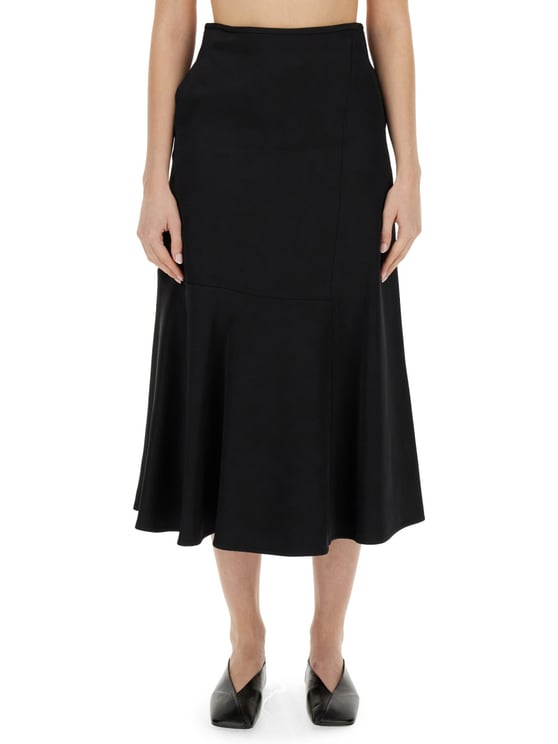 Jil Sander flared skirt