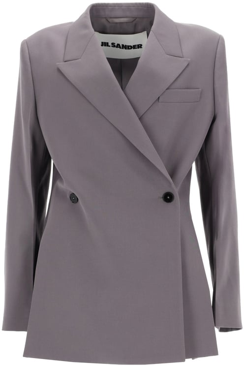 Jil Sander DOUBLE-BREASTED WOOL JACKET