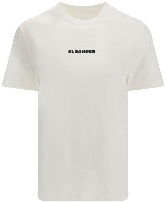 Jil Sander Jil Sander Beige Cotton T-Shirt