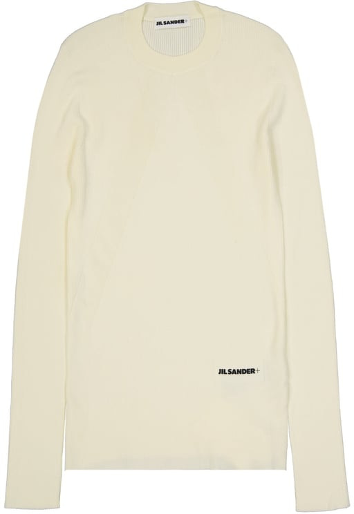 Jil Sander Jil Sander Logo Fitted Jumper