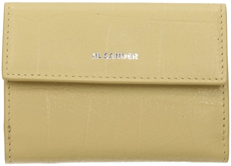 Jil Sander Jil Sander Yellow Leather Wallet