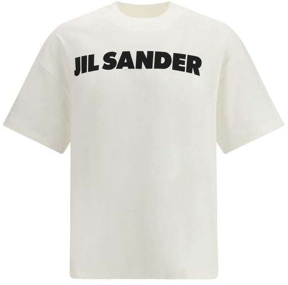 Jil Sander Jil Sander Beige Cotton T-Shirt