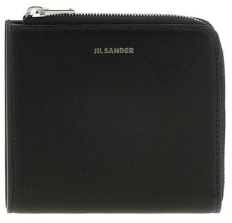 Jil Sander Jil Sander Black Calfskin Wallet