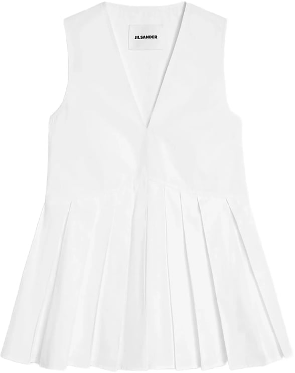 Jil Sander Top 130 Pl White