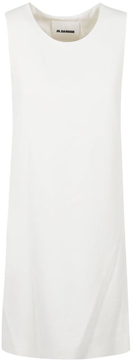 Jil Sander Sleeveless Dress With Round Neckline