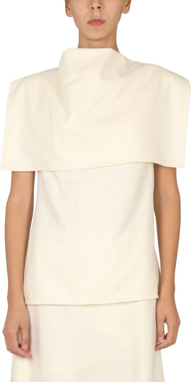 Jil Sander Structured Wool Top