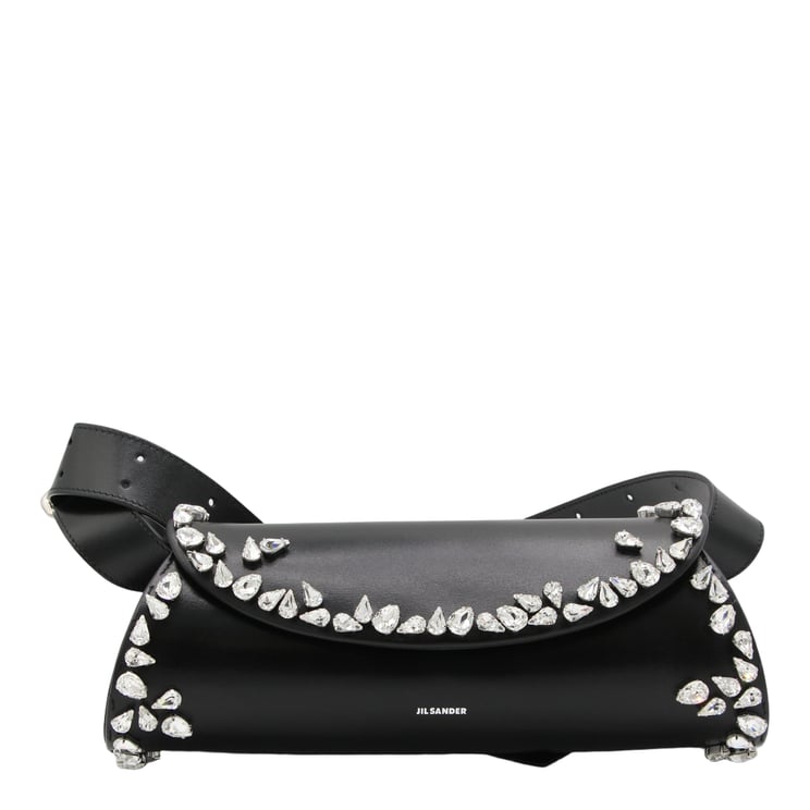 Jil Sander Structured Black Bag