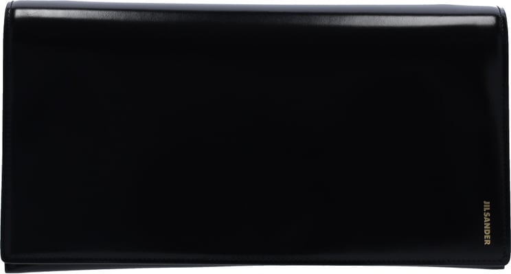 Jil Sander Calf Leather Shoulder Bag with Adjustable Strap