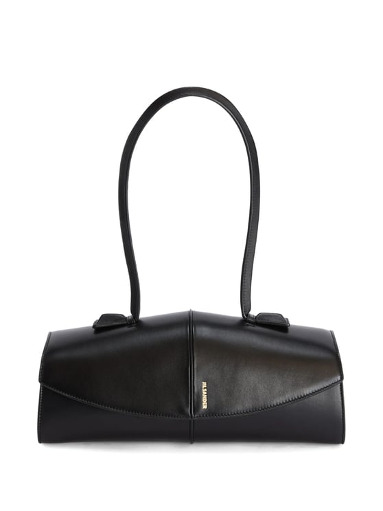 Jil Sander Black Borsa A Spalla Structured Tote