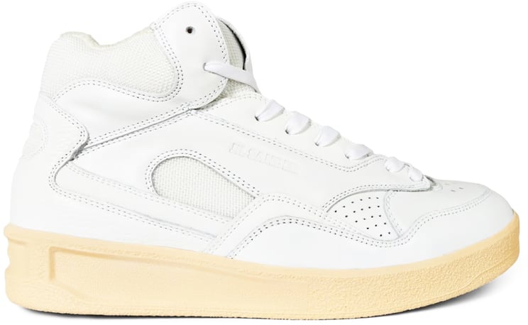 Jil Sander Basket Hi Logo Sneakers