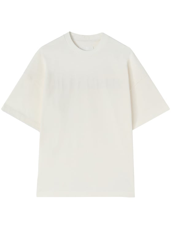 Jil Sander White Oversized Cotton Jersey T-Shirt