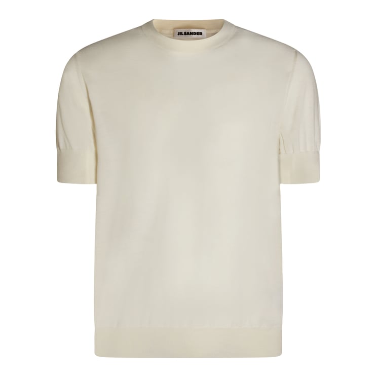 Jil Sander Knit Top with Crew Neckline