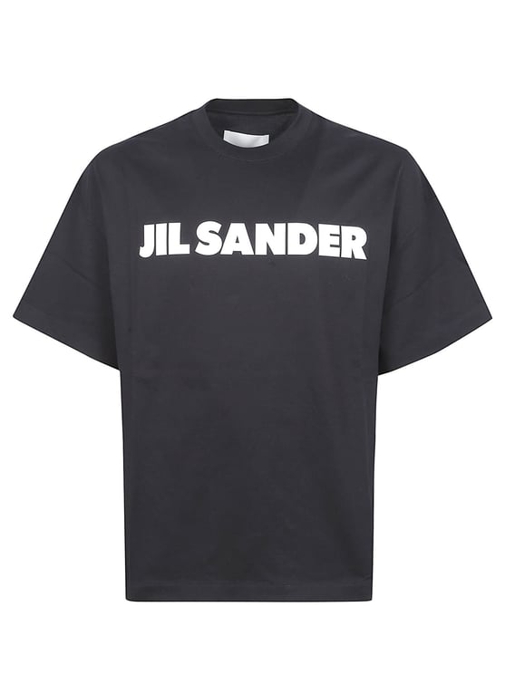 Jil Sander Short-Sleeve T-Shirt with Bold Logo