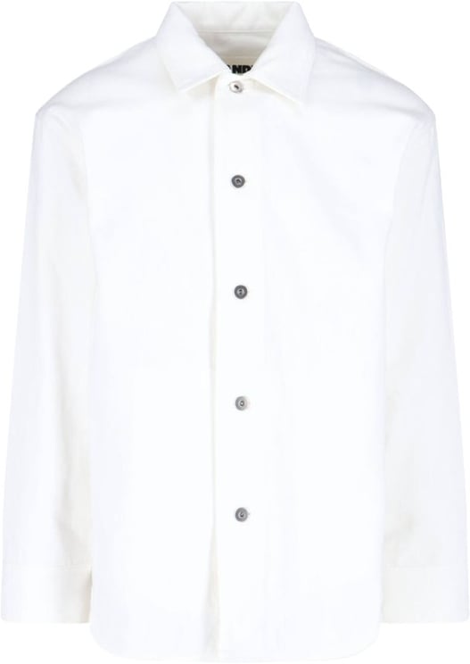 Jil Sander Denim Overshirt – White