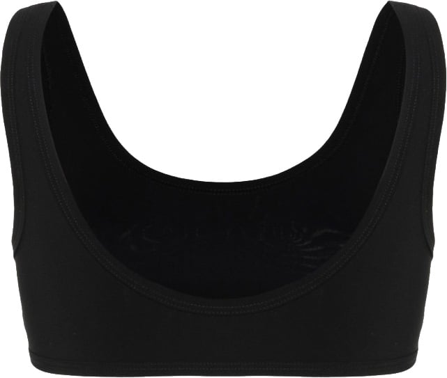 Jil Sander One-Piece Black Bikini Top With Rounded Neckline