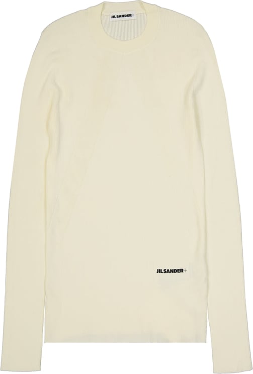 Jil Sander Jil Sander Logo Fitted Jumper
