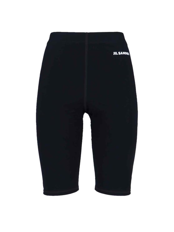 Jil Sander Logo Shorts – Black