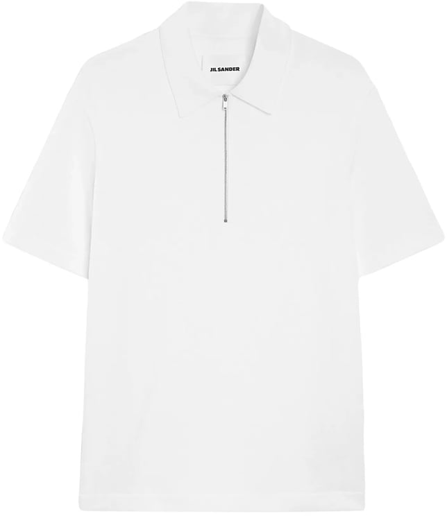 Jil Sander Polo Ss White