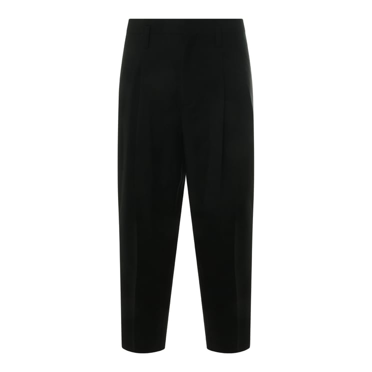 Jil Sander Regular Fit Virgin Wool Trousers With Clean Lines And Tailored Silhouette