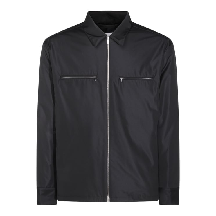 Jil Sander Black Jacket with Classic Collar