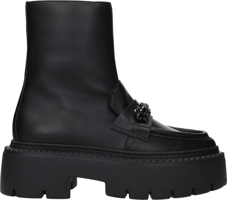 Jimmy Choo Jimmy Choo Black Leather Ankle Boots
