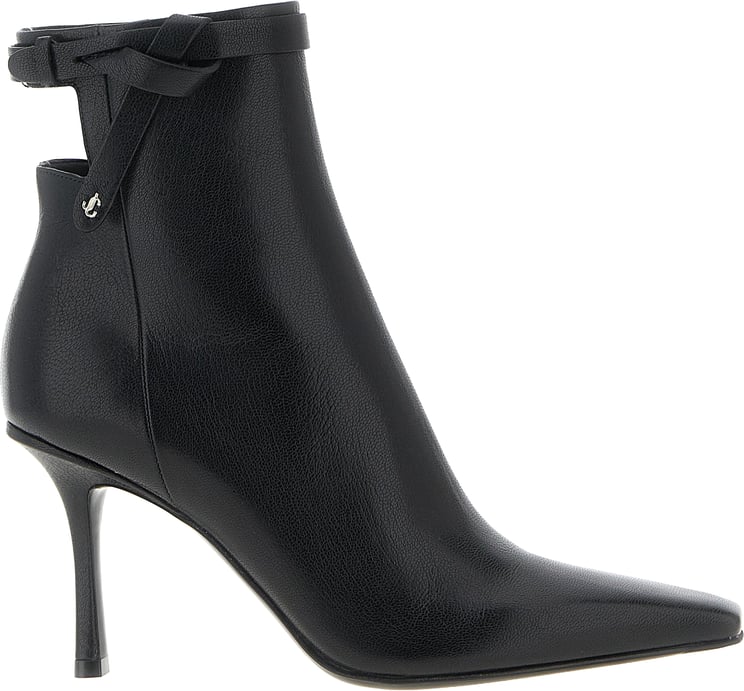 Jimmy Choo Jimmy Choo Black Leather Ankle Boots