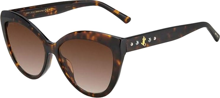 Jimmy Choo Sinnie/G/S Cat-Eye Sunglasses With Cabochon Pearl Accents