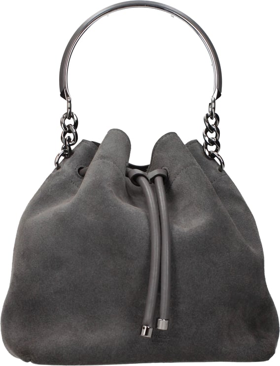 Jimmy Choo Jimmy Choo Gray Leather Handbag