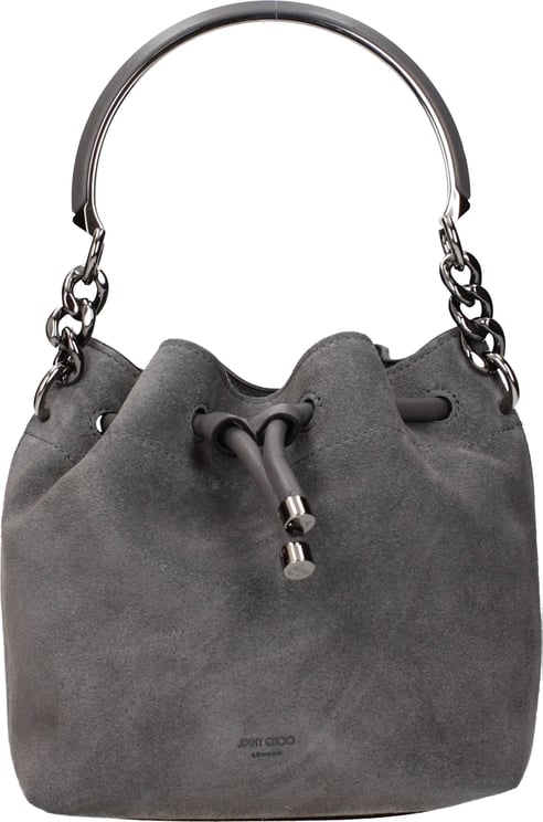 Jimmy Choo Jimmy Choo Gray Leather Handbag