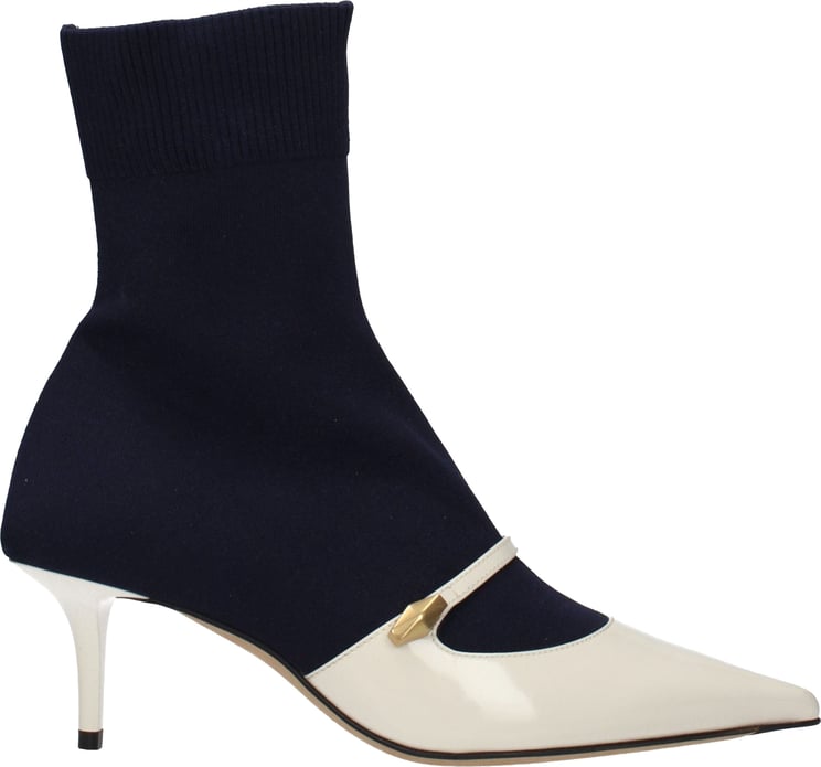 Jimmy Choo Jimmy Choo Blue Fabric Ankle Boots