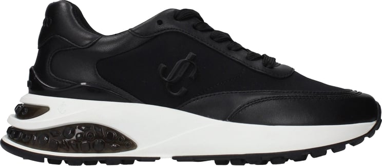 Jimmy Choo Jimmy Choo Black Fabric Athletic Sneakers