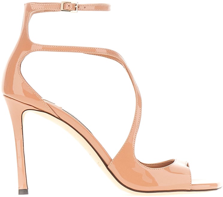 Jimmy Choo Jimmy Choo Biscuit leather Azia sandals