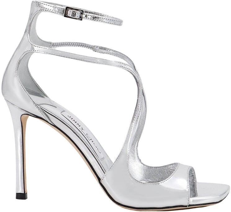 Jimmy Choo Laminated leather sandals