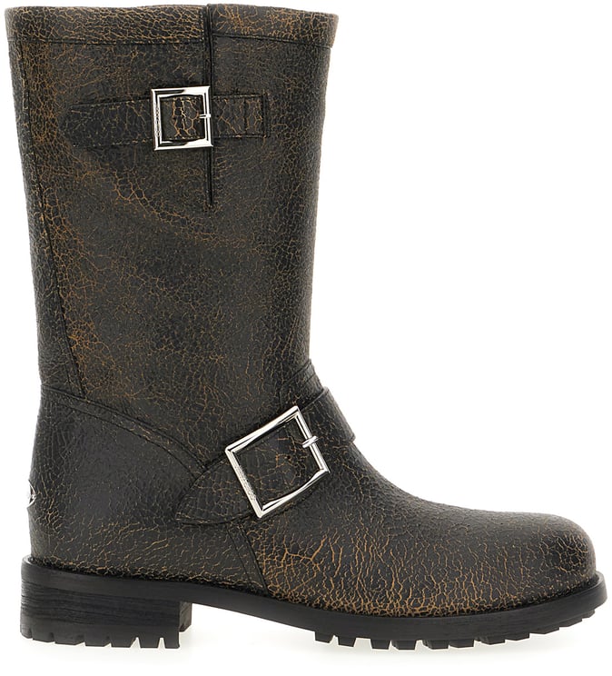Jimmy Choo Jimmy Choo Black leather boots