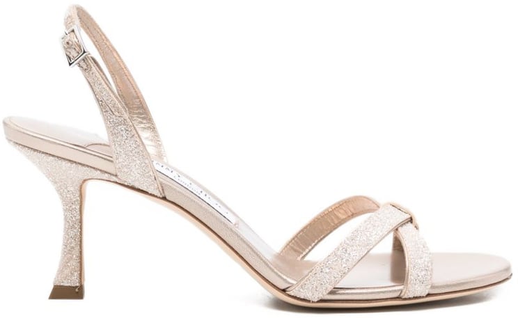 Jimmy Choo With Heel Light Soft Gold