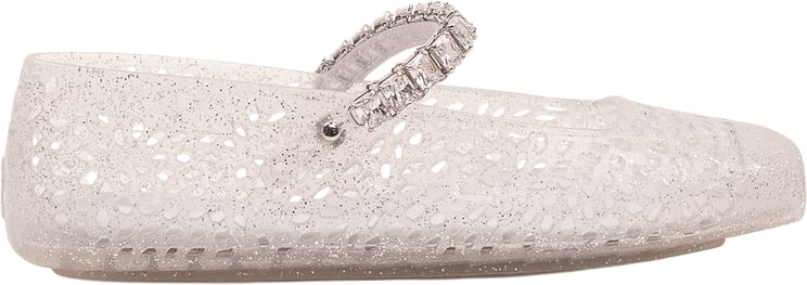 Jimmy Choo Ballerina The Jelly Traforata con Cinturino