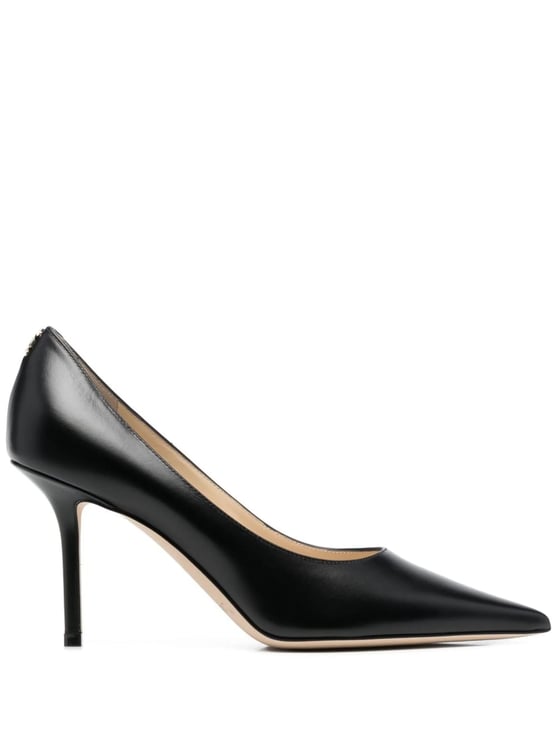 Jimmy Choo Pointed-Toe Pumps With Smooth Leather Upper And Stiletto Heel