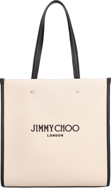Jimmy Choo Jimmy Choo Medium Logo Tote Bag