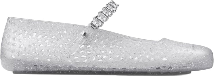 Jimmy Choo Flat Shoes Silver
